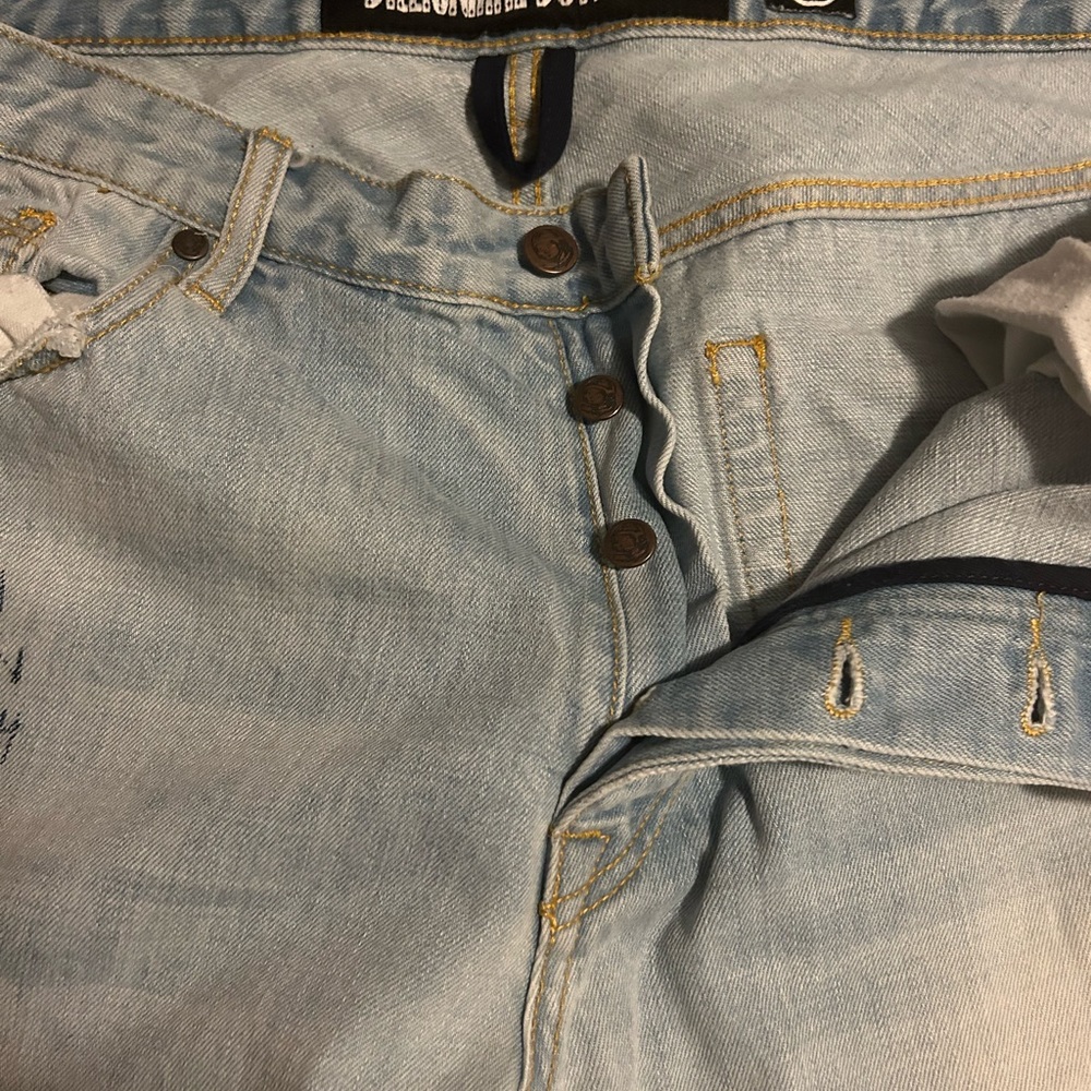 Billionaire boys club jeans with original patches size 38_34, one of a kind